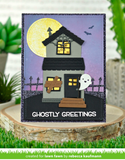 Tiny Halloween Stamp and Die Set, Lawn Fawn