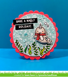 Winter Narwhal Stamp and Die Set, Lawn Fawn