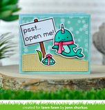 Winter Narwhal Stamp and Die Set, Lawn Fawn