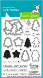 How You Bean? Christmas Cookie Add-On Stamp and Die Set, Lawn Fawn