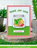 How You Bean? Christmas Cookie Add-On Stamp and Die Set, Lawn Fawn