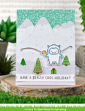 Yeti or Not Stamp and Die Set, Lawn Fawn