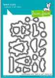 Yeti or Not Stamp and Die Set, Lawn Fawn
