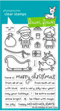 Ho-Ho-Holidays Stamp and Die Set, Lawn Fawn