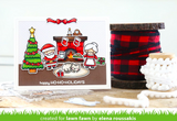 Ho-Ho-Holidays Stamp and Die Set, Lawn Fawn