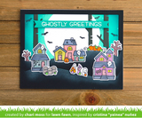 Spooky Village Stamp and Die Set, Lawn Fawn