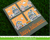 Spooky Village Stamp and Die Set, Lawn Fawn