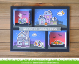 Spooky Village Stamp and Die Set, Lawn Fawn