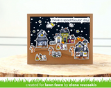 Spooky Village Stamp and Die Set, Lawn Fawn