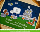 Spooky Village Stamp and Die Set, Lawn Fawn