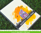 Spooky Village Stamp and Die Set, Lawn Fawn
