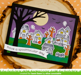 Spooky Village Stamp and Die Set, Lawn Fawn
