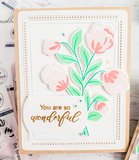 Layered Bouquet Stamp Set, Pinkfresh Studio