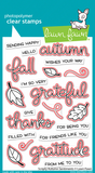 Scripty Autumn Sentiments Dies, Lawn Fawn