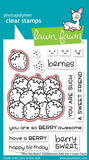 How You Bean? Strawberries Add-On Dies, Lawn Fawn