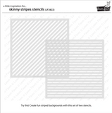 Skinny Stripes Stencils - Lawn Fawn