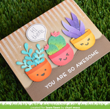 Skinny Stripes Stencils - Lawn Fawn