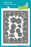 Spring Flowers Backdrop Dies, Lawn Fawn
