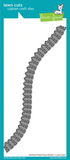 Slimline Picket Fence Border Die, Lawn Fawn