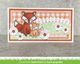 Slimline Picket Fence Border Die, Lawn Fawn
