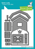 Build-A-Barn Dies, Lawn Fawn