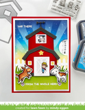Build-A-Barn Dies, Lawn Fawn