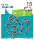 Rub-A-Dub-Dub Flip-Flop Dies, Lawn Fawn