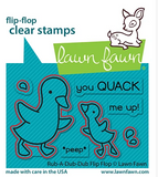 Rub-A-Dub-Dub Flip-Flop Dies, Lawn Fawn